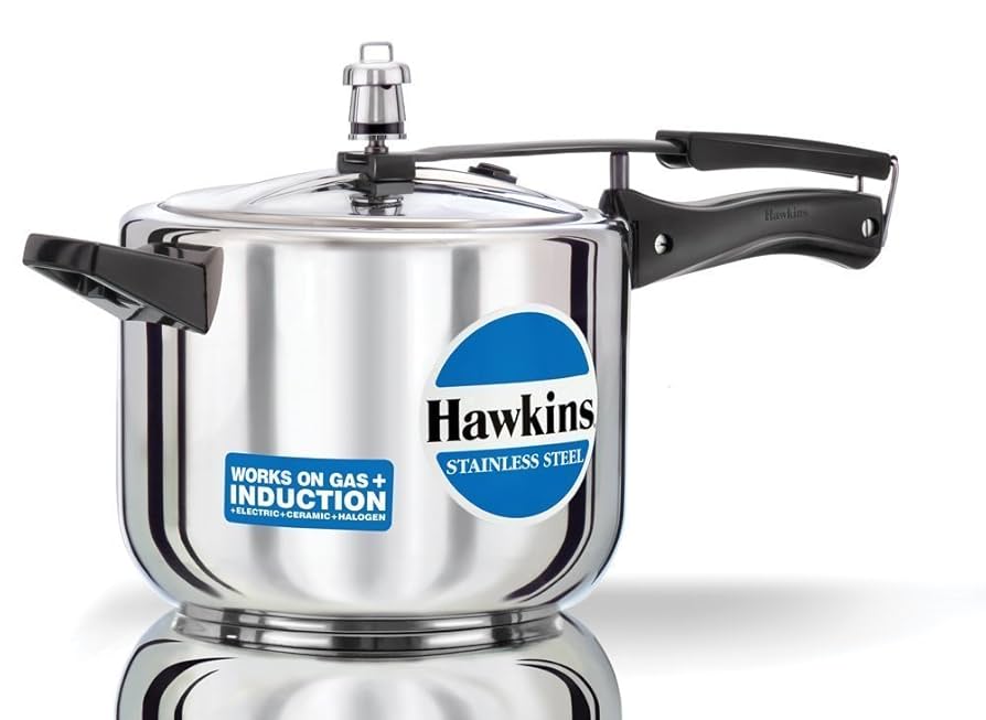Hawkins 圧力鍋 5L Presser Cooker ホーキンス Amazon.com: Hawkins 5 Litre Pressure Cooker, Stainless Steel